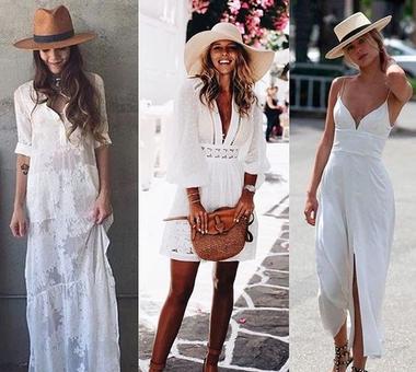 Biała sukienka na lato to must have! Z czym ją nosić?