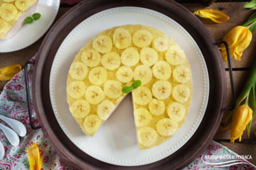 Desernik bananowy z mascarpone- na zimno! [PRZEPIS]