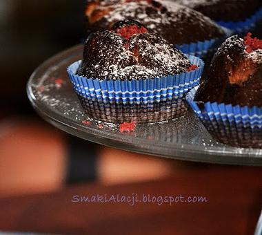 Muffiny czekoladowe z serkiem mascarpone. [PRZEPIS]