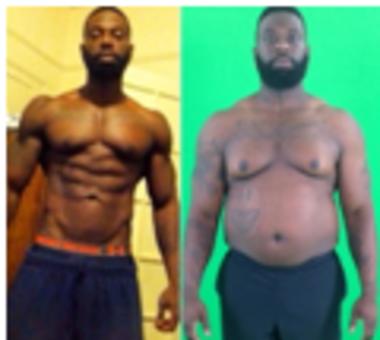 Trener celowo przytył 32kg, żeby pomóc schudnąć klientce