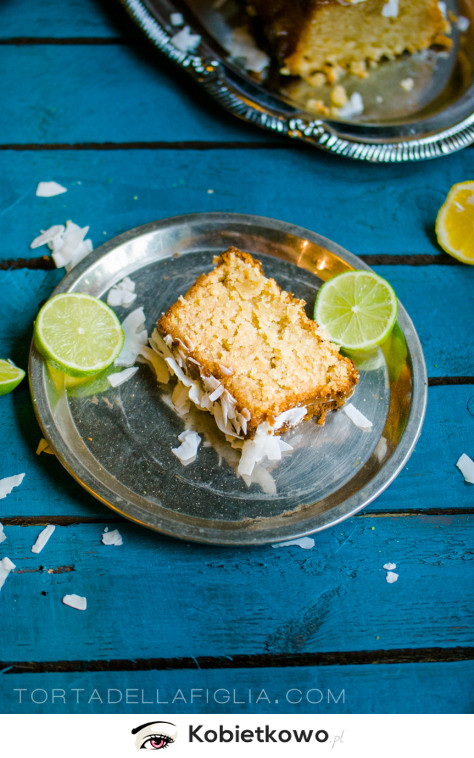 Lime coconut loaf cake! [PRZEPIS]