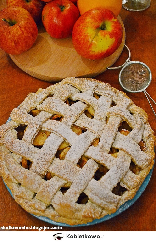Apple Pie czyli amerykańska szarlotka; świąteczna słodkość [PRZEPIS]