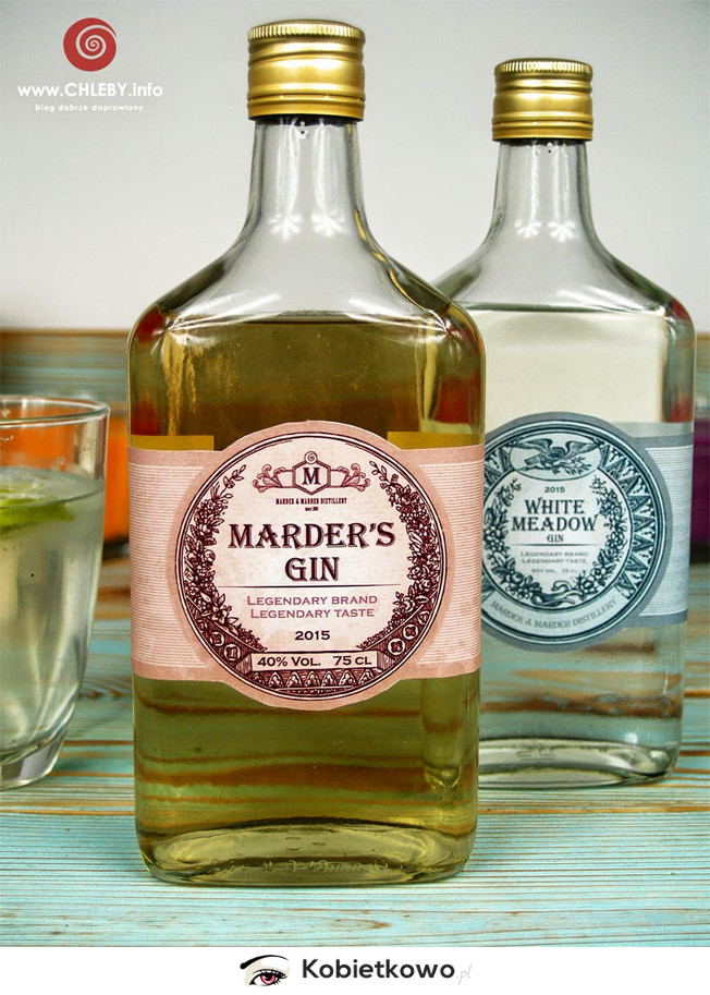 Marder's Gin i White Meadow Gin - dwa PRZEPISY na jałowcówkę, czyli gin.