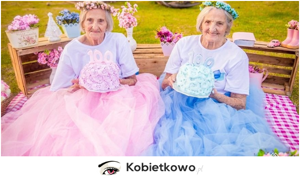 100-letnie siostry jako księżniczki!