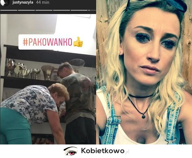 Justyna Żyła na Instagramie relacjonuje wyprowadzkę niewiernego męża!