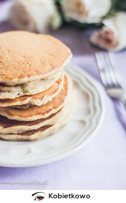 Gruszkowe pancakes -  puszyste, delikatne, idealne na śniadanie [PRZEPIS]