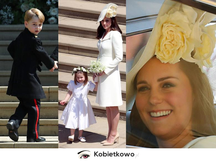 Słodkie dzieci Kate i Williama na ślubie księcia Harry'ego!