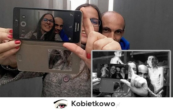 Yolocaut - selfie w obozie koncentracyjnym