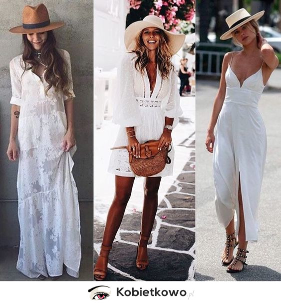 Biała sukienka na lato to must have! Z czym ją nosić?