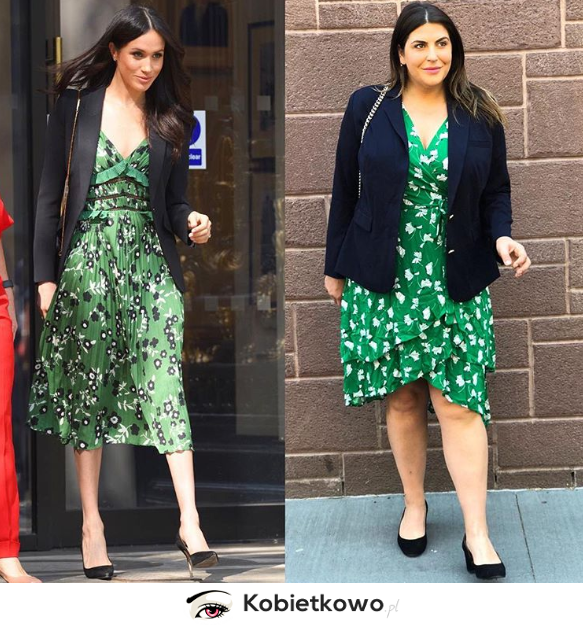 Popularna blogerka odtwarza styl Meghan Markle w rozmiarze plus size!