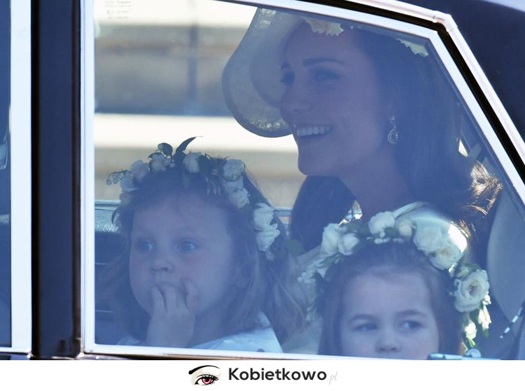 Słodkie dzieci Kate i Williama na ślubie księcia Harry'ego!