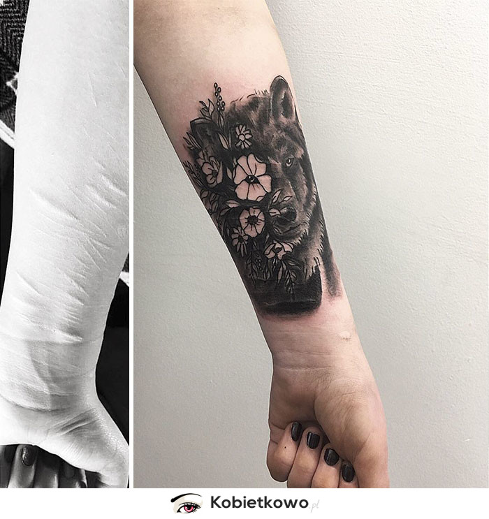 Ta 19-latka chciała ukryć blizny po samookaleczeniu tatuażem...