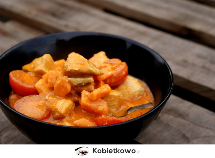 Thai Red Chicken Curry! [PRZEPIS]