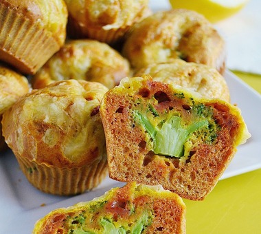 Wytrawne muffiny z brokułem! [PRZEPIS]