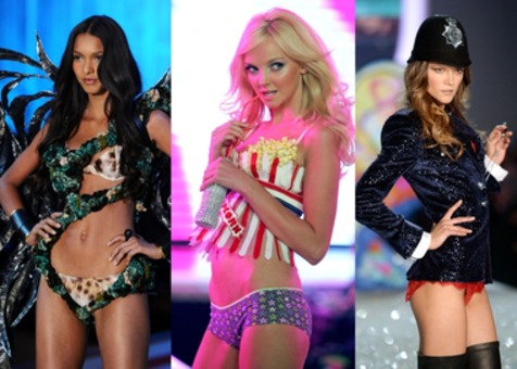 Najlepsze outfity z pokazów Victoria's Secret!