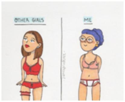Ta artystka ilustruje swoje codzienne kobiece problemy na zabawnych ilustracjach. Każda dziewczyna to zna!