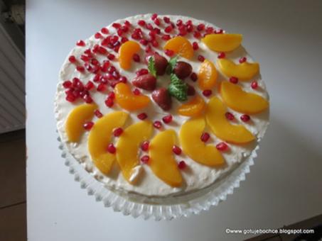 Tort bezowy - owocowy! [PRZEPIS]