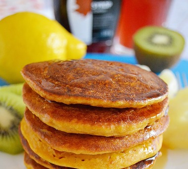 Pancakes z batatem czyli placki ze słodkiego ziemniaka (bezglutenowe) [PRZEPIS]