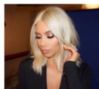 Kim Kardashian znowu jest blondynką!