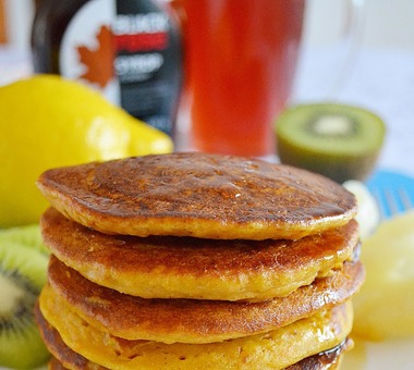 Pancakes z batatem czyli placki ze słodkiego ziemniaka (bezglutenowe) [PRZEPIS]
