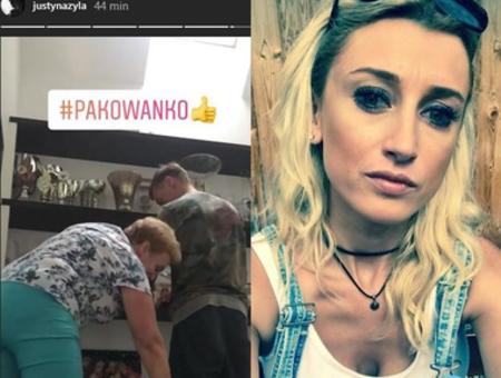 Justyna Żyła na Instagramie relacjonuje wyprowadzkę niewiernego męża!