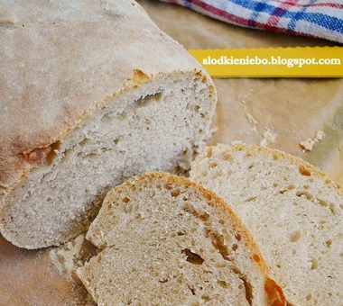 Chleb pszenny na zakwasie żytnim i drożdżach. BARDZO PROSTY DO WYKONANIA! [PRZEPIS]