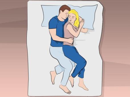 Pozycja podczas snu, a wasze relacje