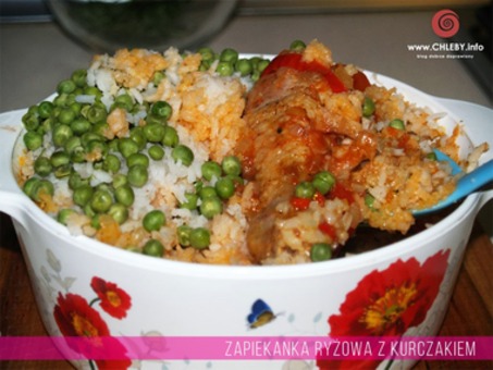 Zapiekanka ryżowa z kurczakiem - przepyszny pomysł na obiad [PRZEPIS]