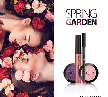Makijaż z marką INGRID – rozkwitaj jak wiosenny ogród!