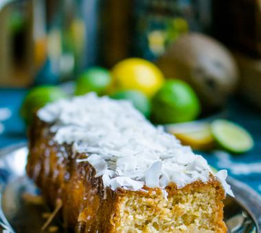 Lime coconut loaf cake! [PRZEPIS]