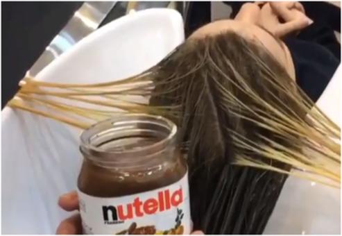 Co się stanie, jeśli nałożysz Nutelle na włosy?