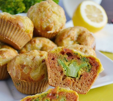 Wytrawne muffiny z brokułem! [PRZEPIS]