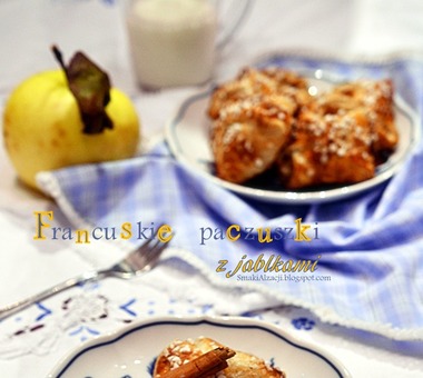 Bardzo proste i szybkie francuskie paczuszki z jabłkiem! :) [PRZEPIS]