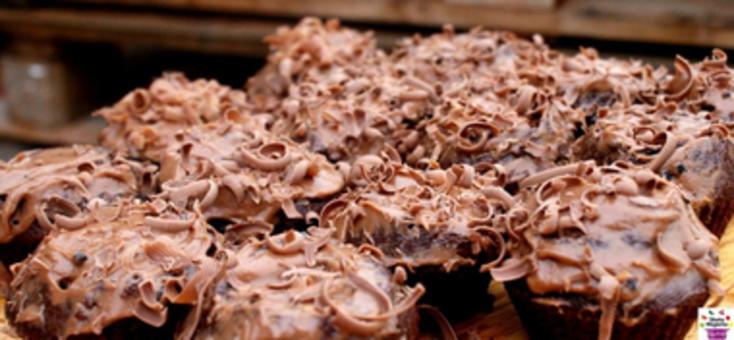 Potrójnie czekoladowe babeczki - niebo w gębie [PRZEPIS]