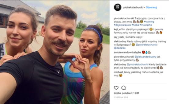 Anna Lewandowska pokazała swojego brata!