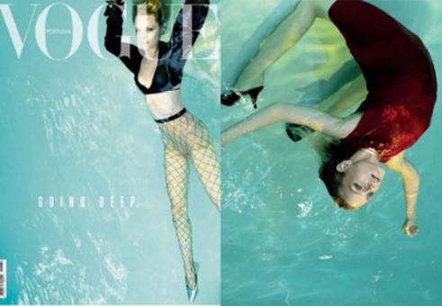 "Kobieta - topielec" na okładce Vogue!